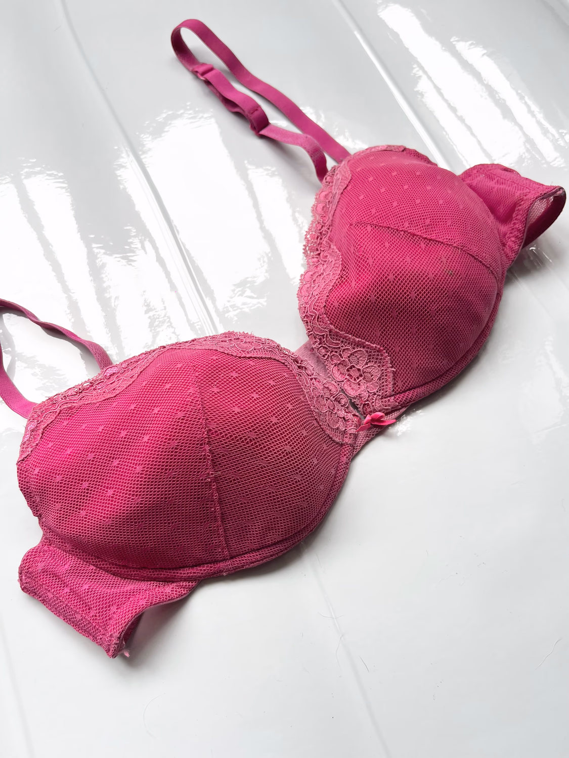 Pink Bra 