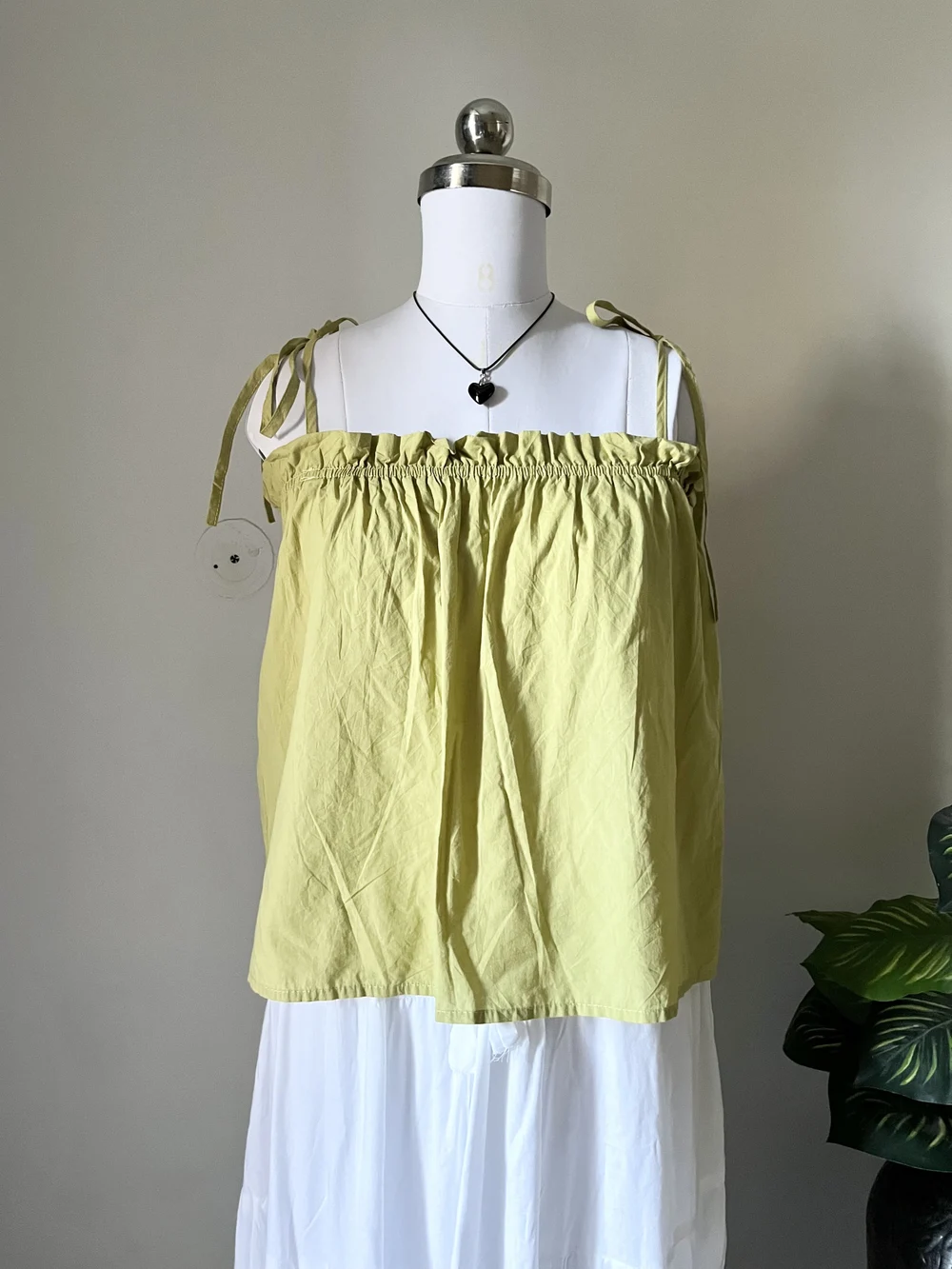 Mint tie-up top 