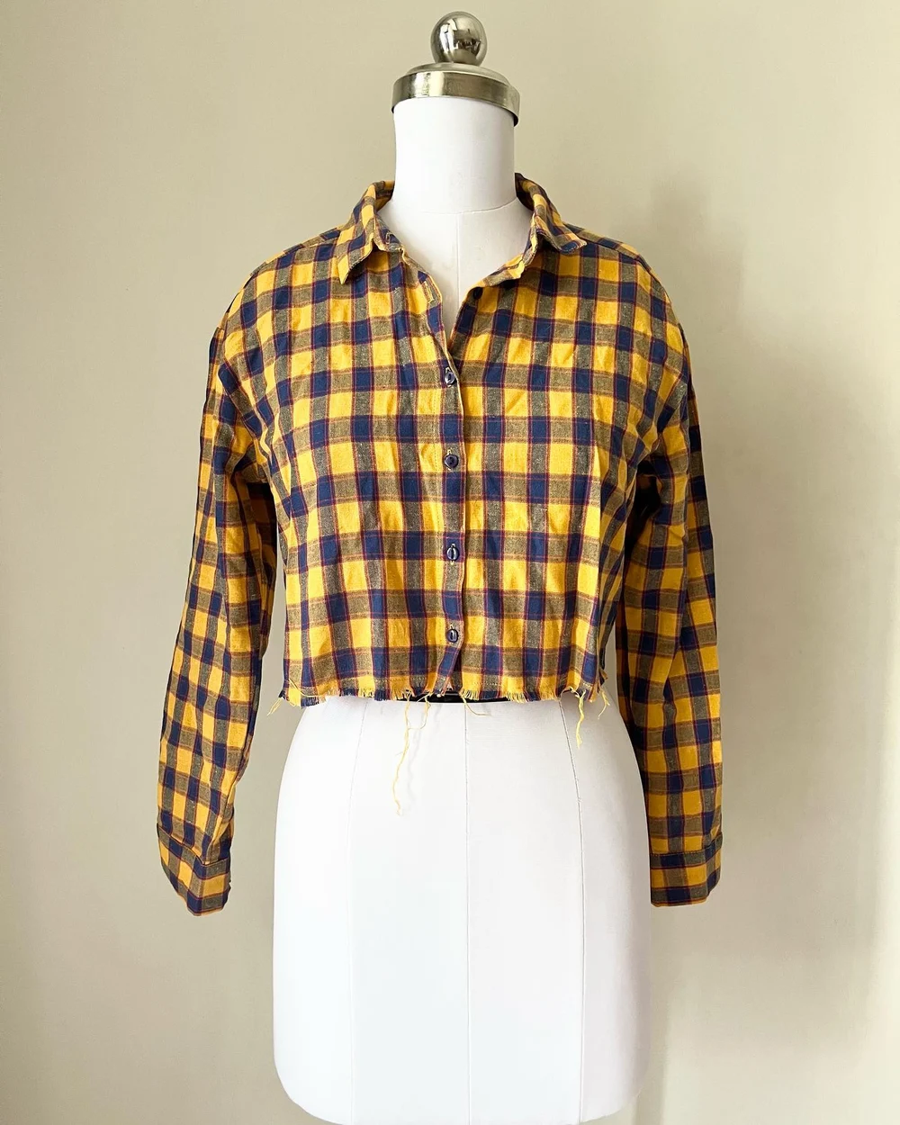 Yellow Checkered shirt 