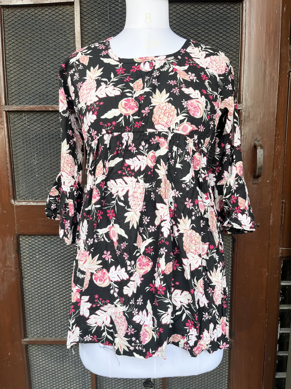 Floral printed kurti