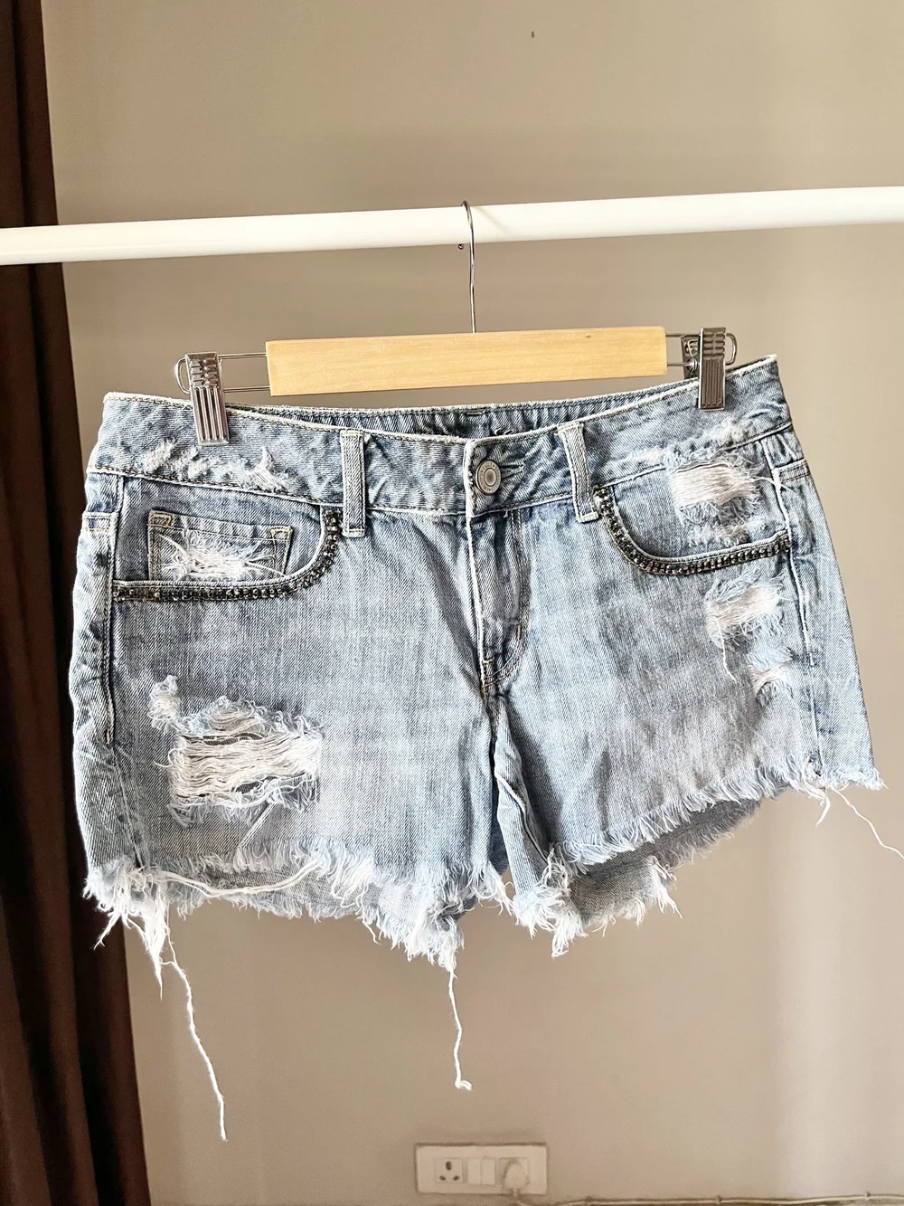 Embellished shorts