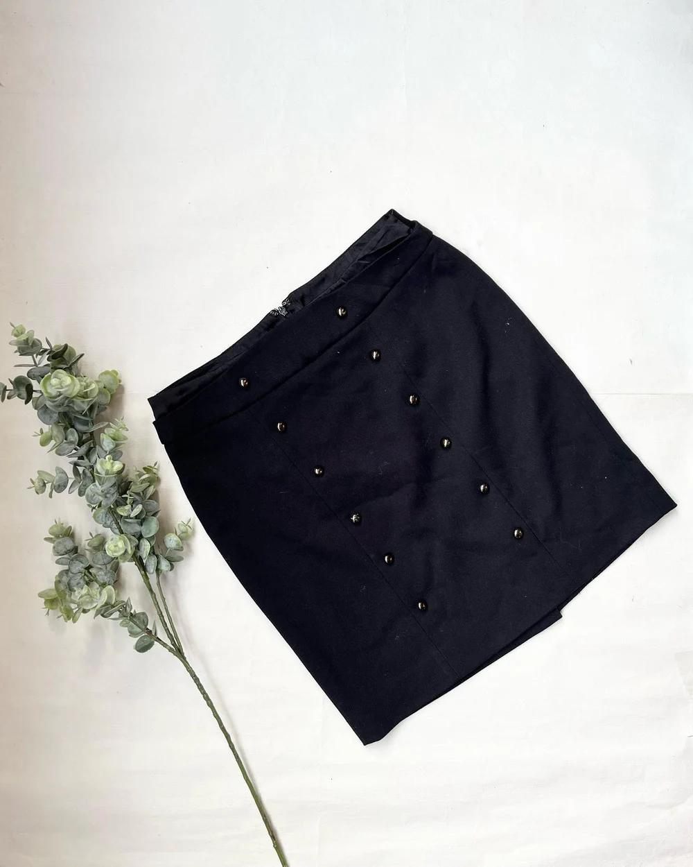 Black formal skirt 