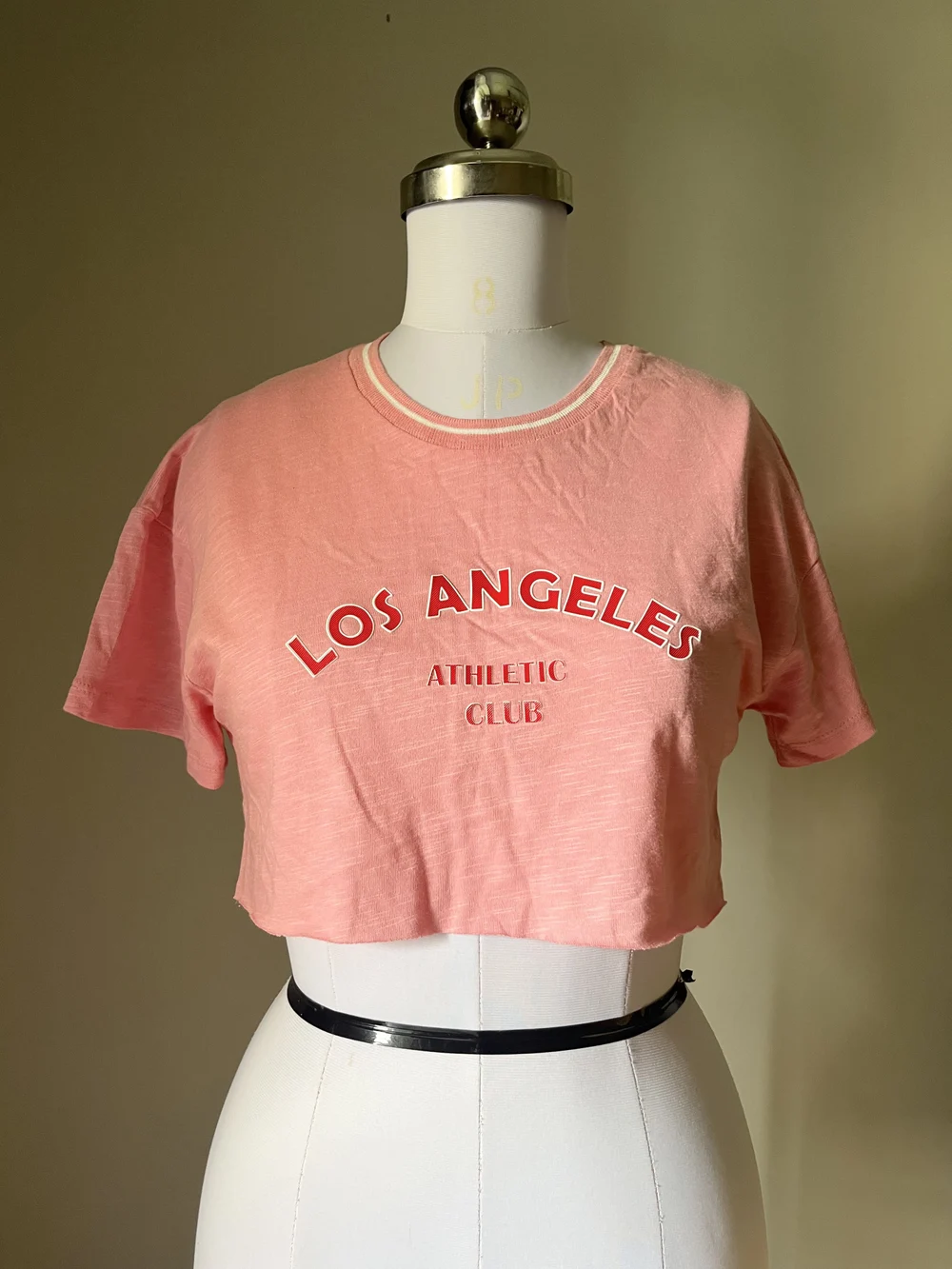 Pink baby tee