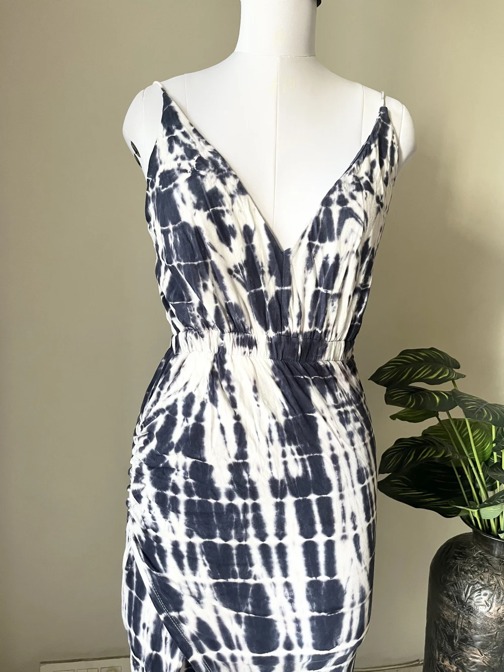 Tie-Dye Backless dress 