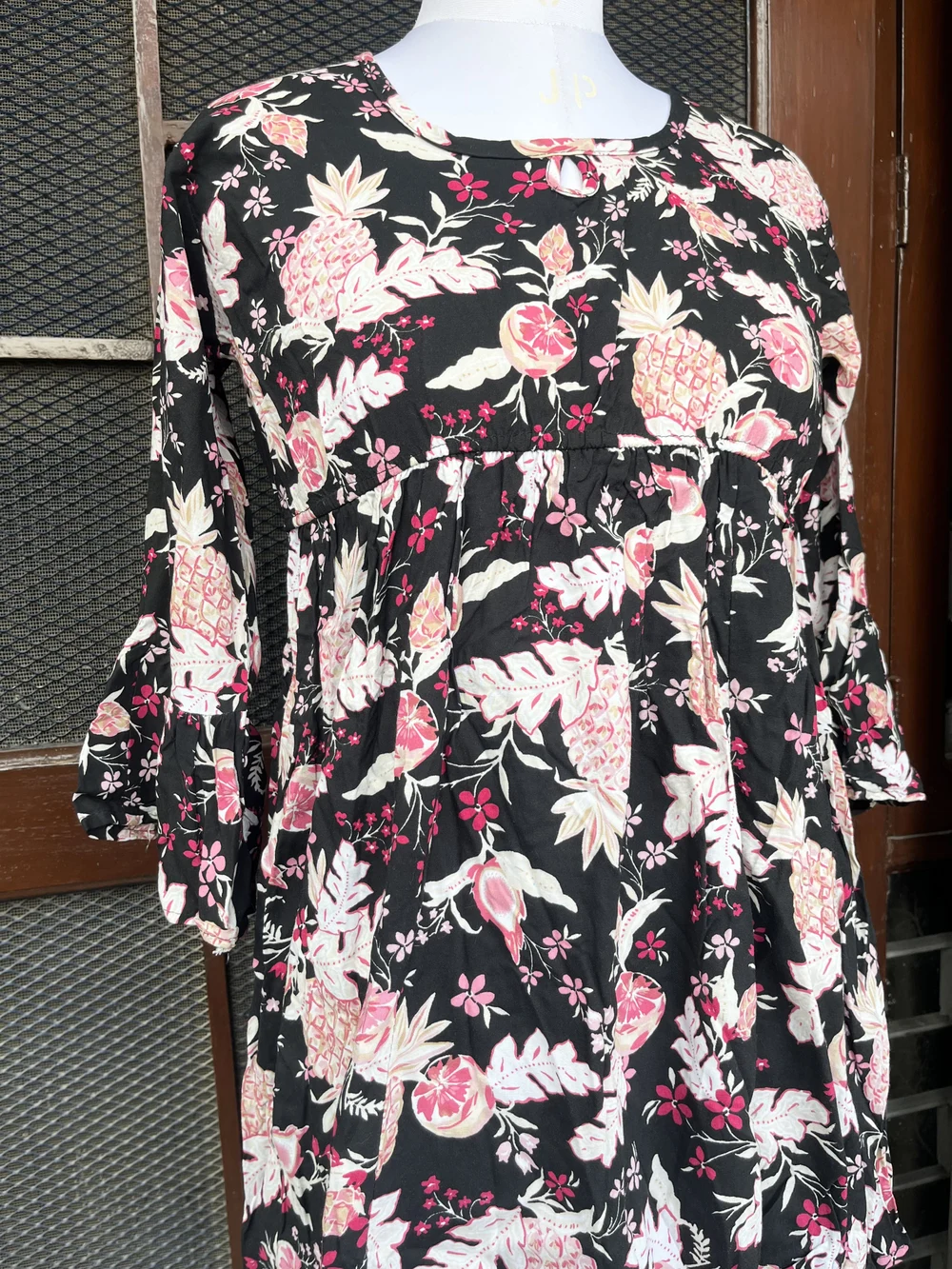 Floral printed kurti