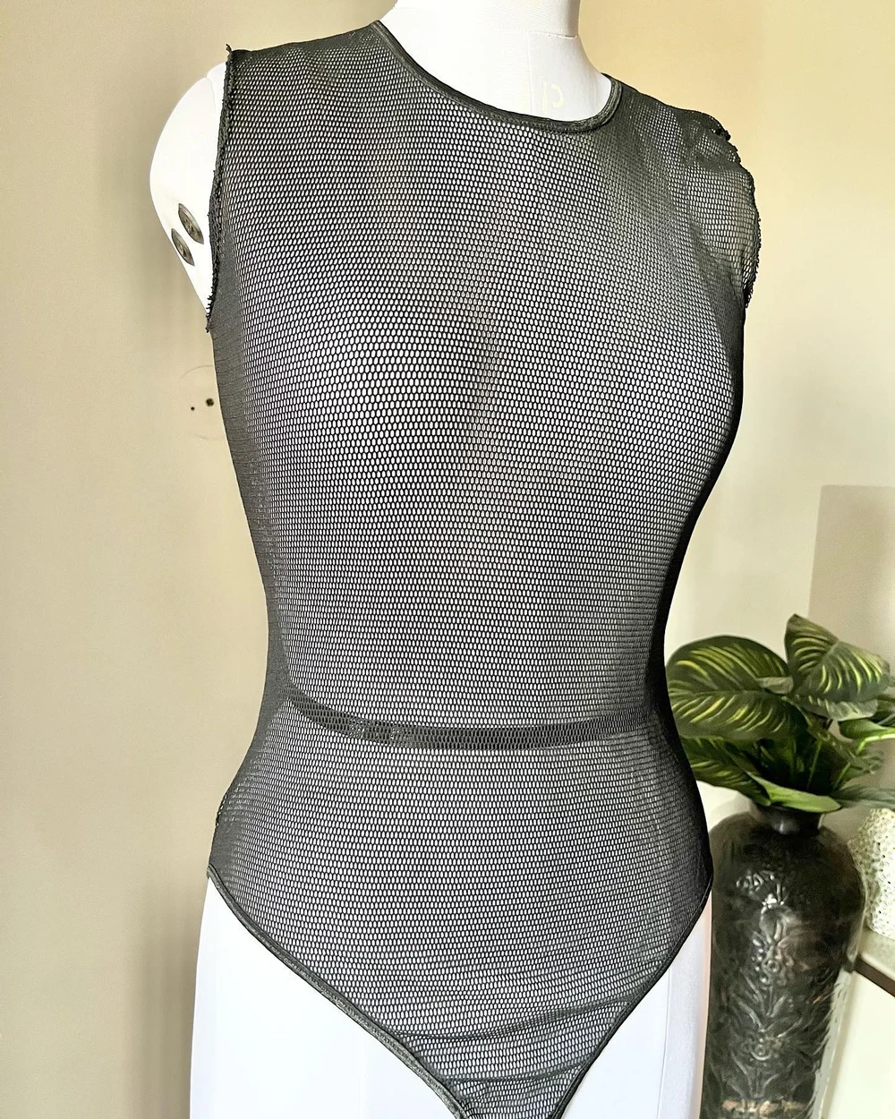Net sheer bodysuit 🥵🥵