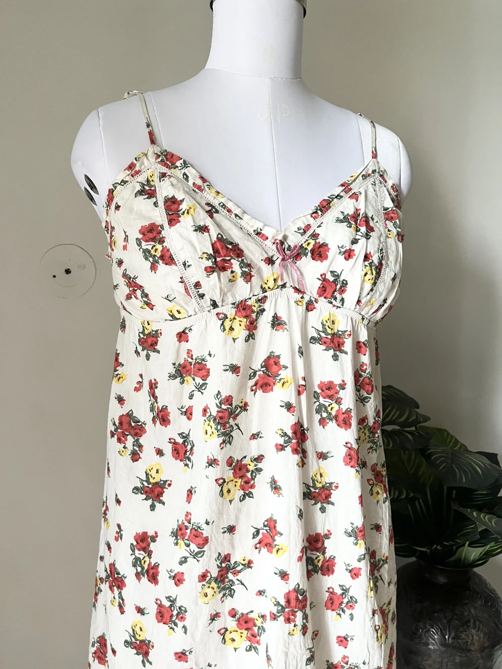 Floral V-neck dress