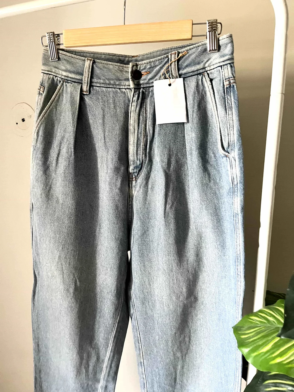 Blue superhighwaist Denim