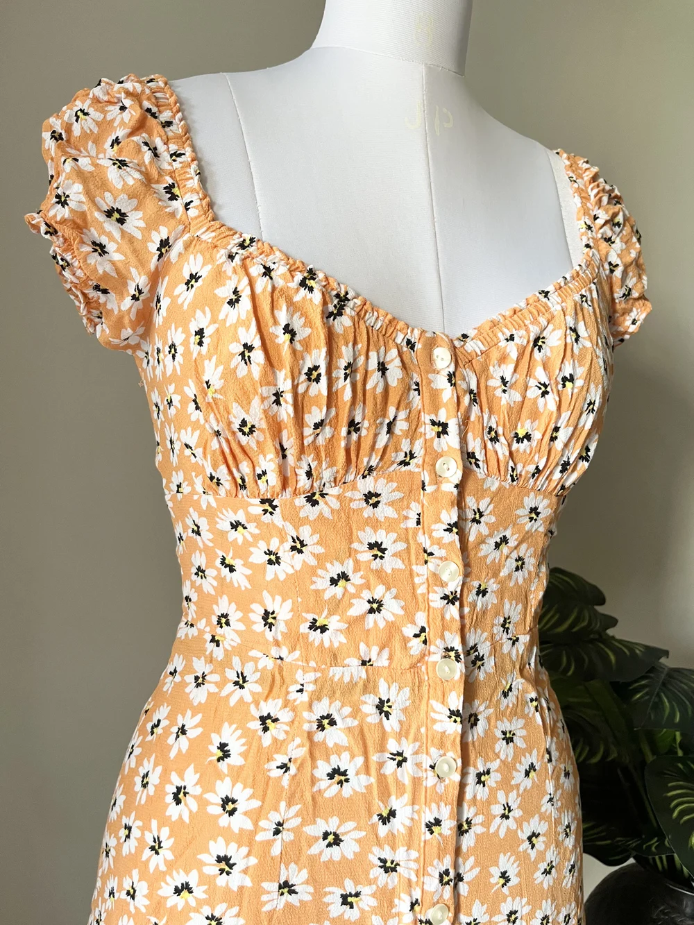 Floral milkmaid dress