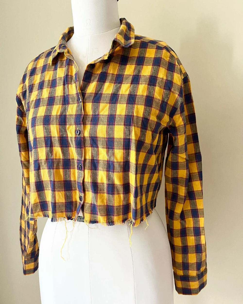 Yellow Checkered shirt 