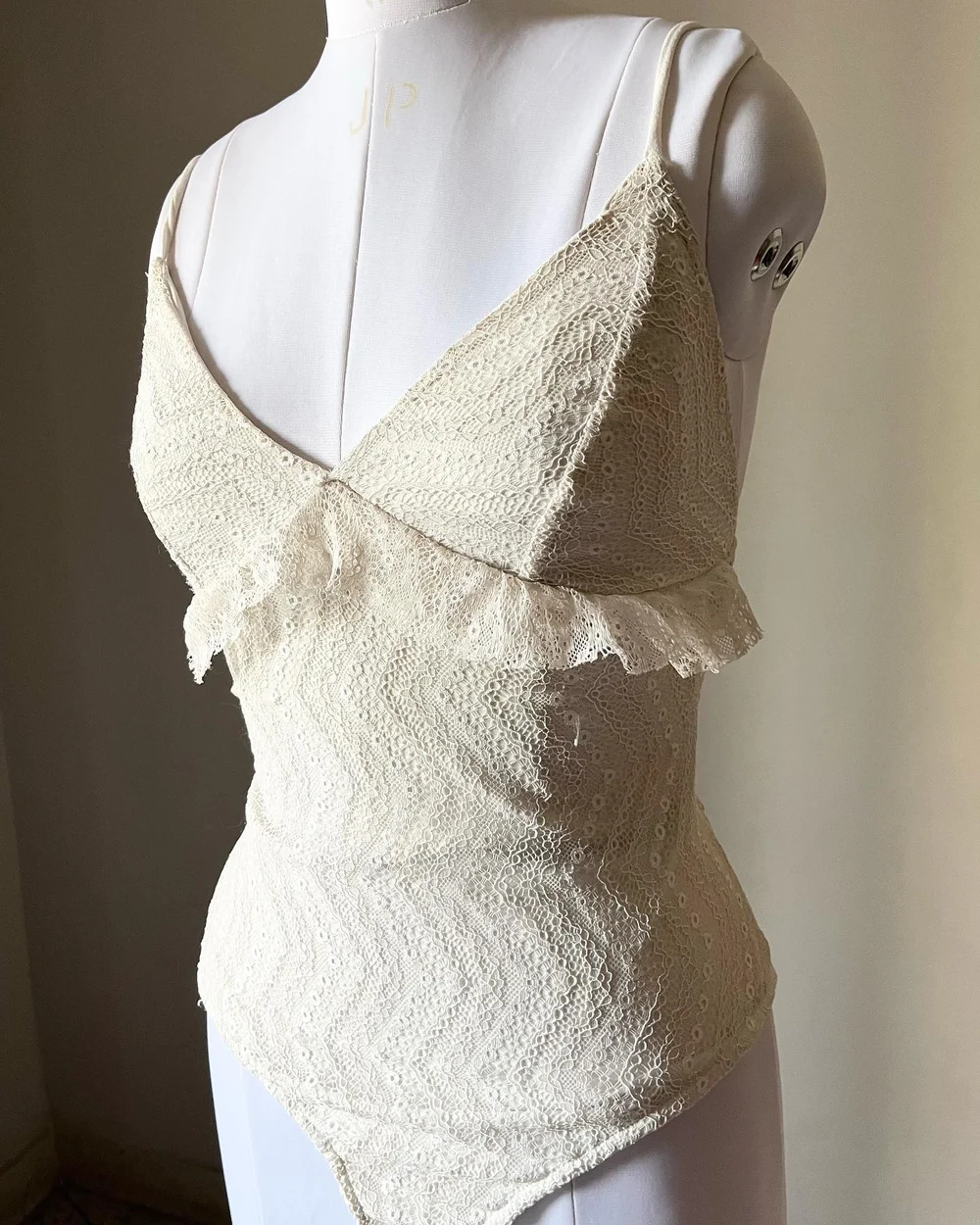 White lace bodysuit 