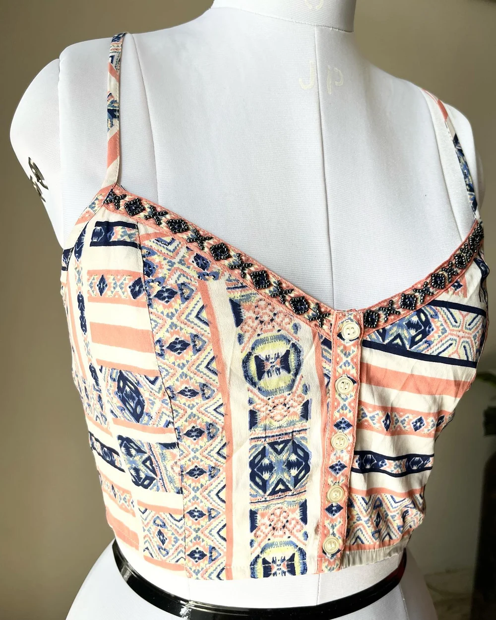 Boho printed top 