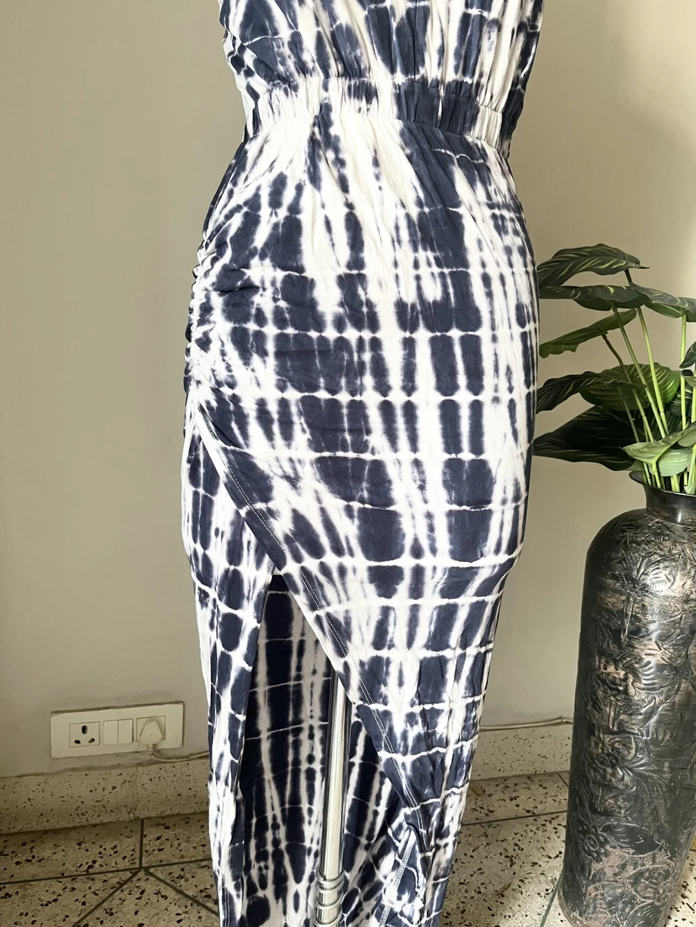 Tie-Dye Backless dress 