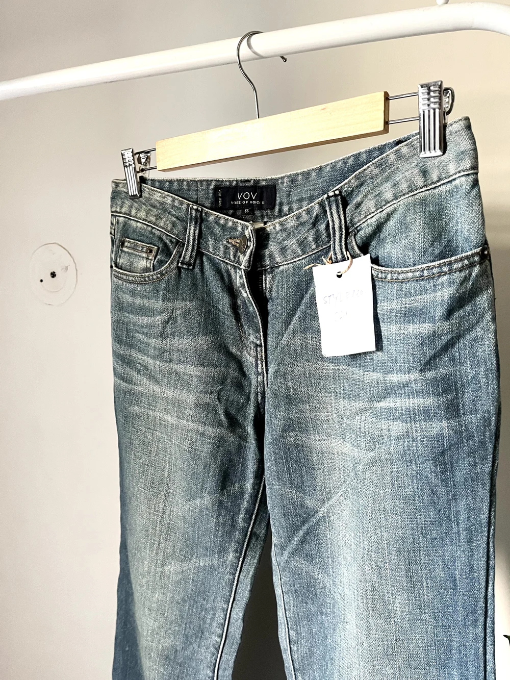 Vintage y2k bell bottom denim 