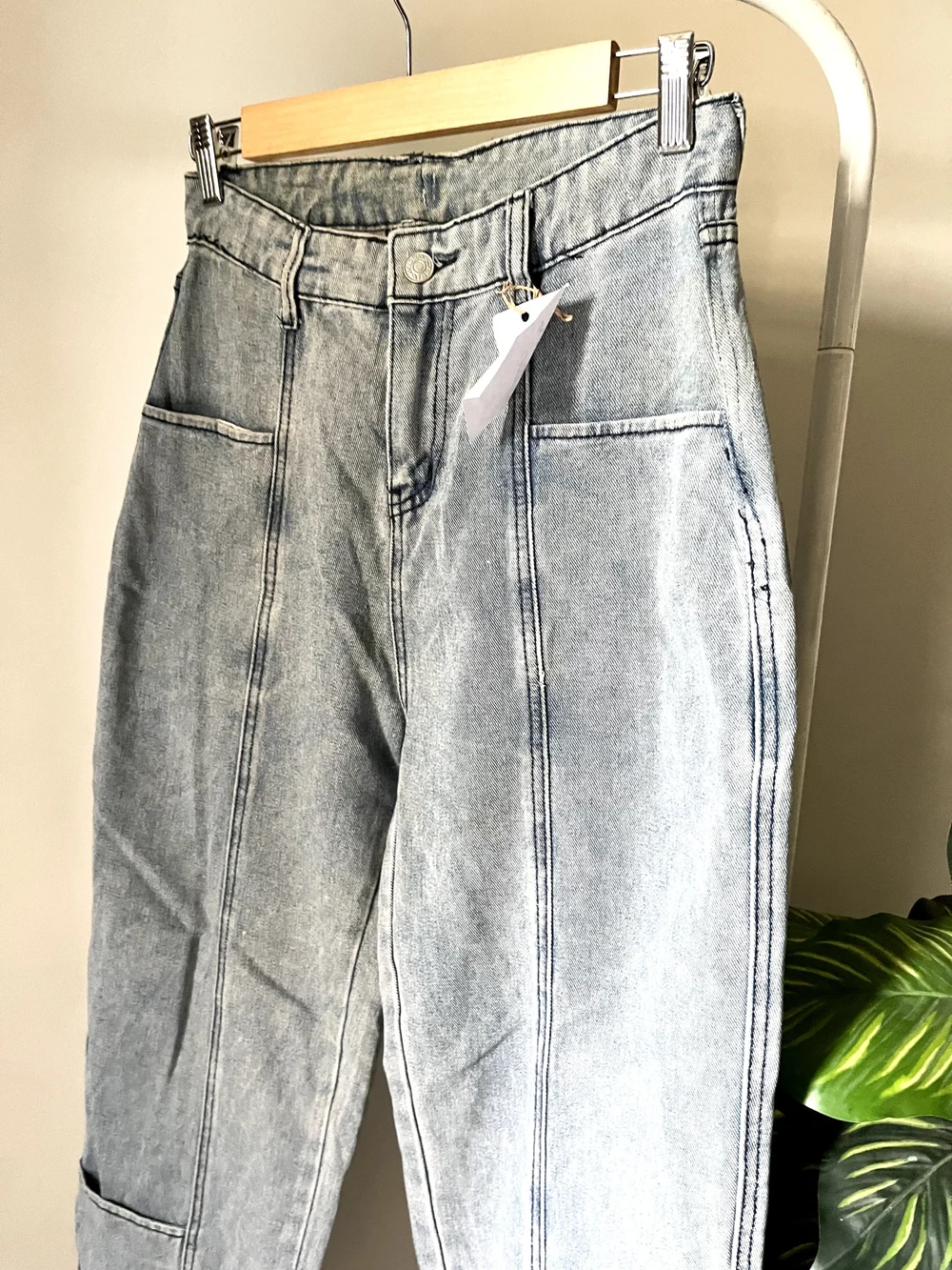 Blue Cargo style denim 
