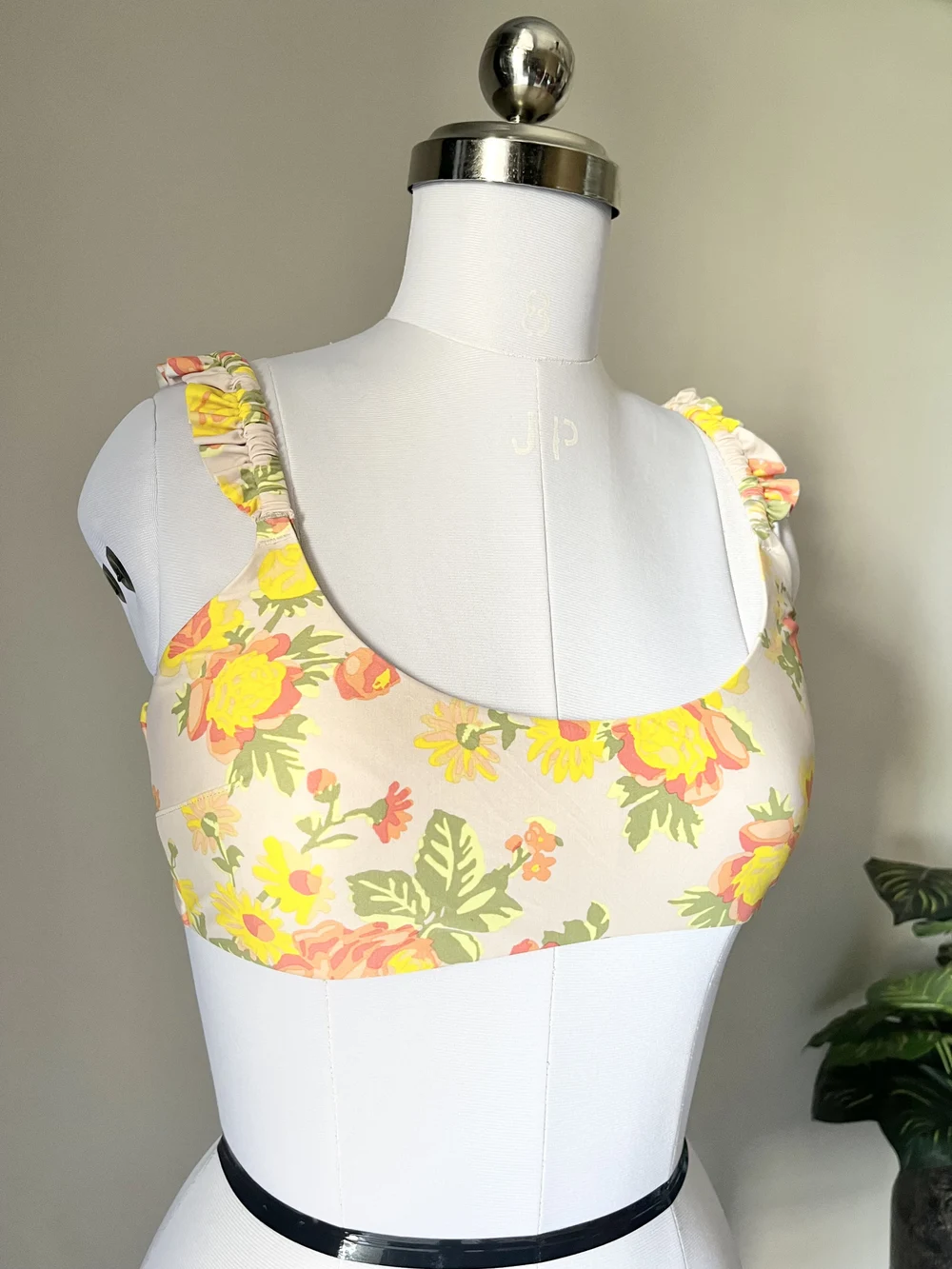 Sunflower bikini top