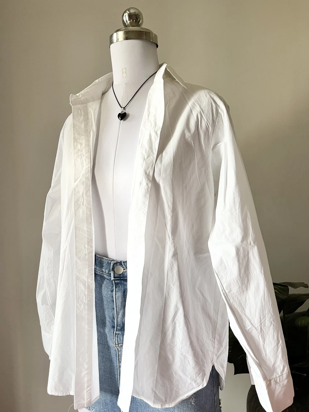 White plain shirt 