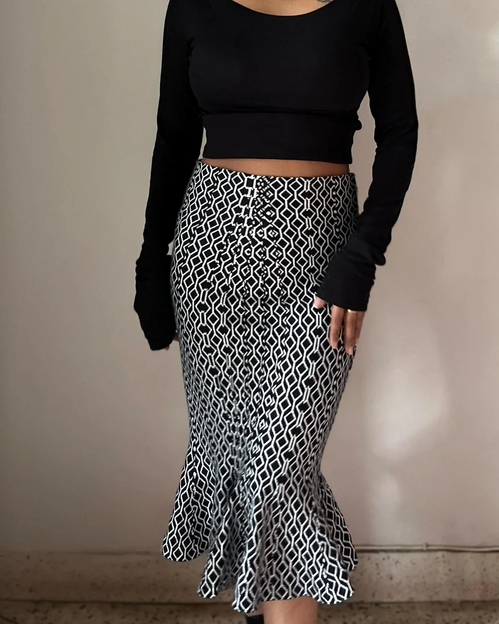 Printed skirt 