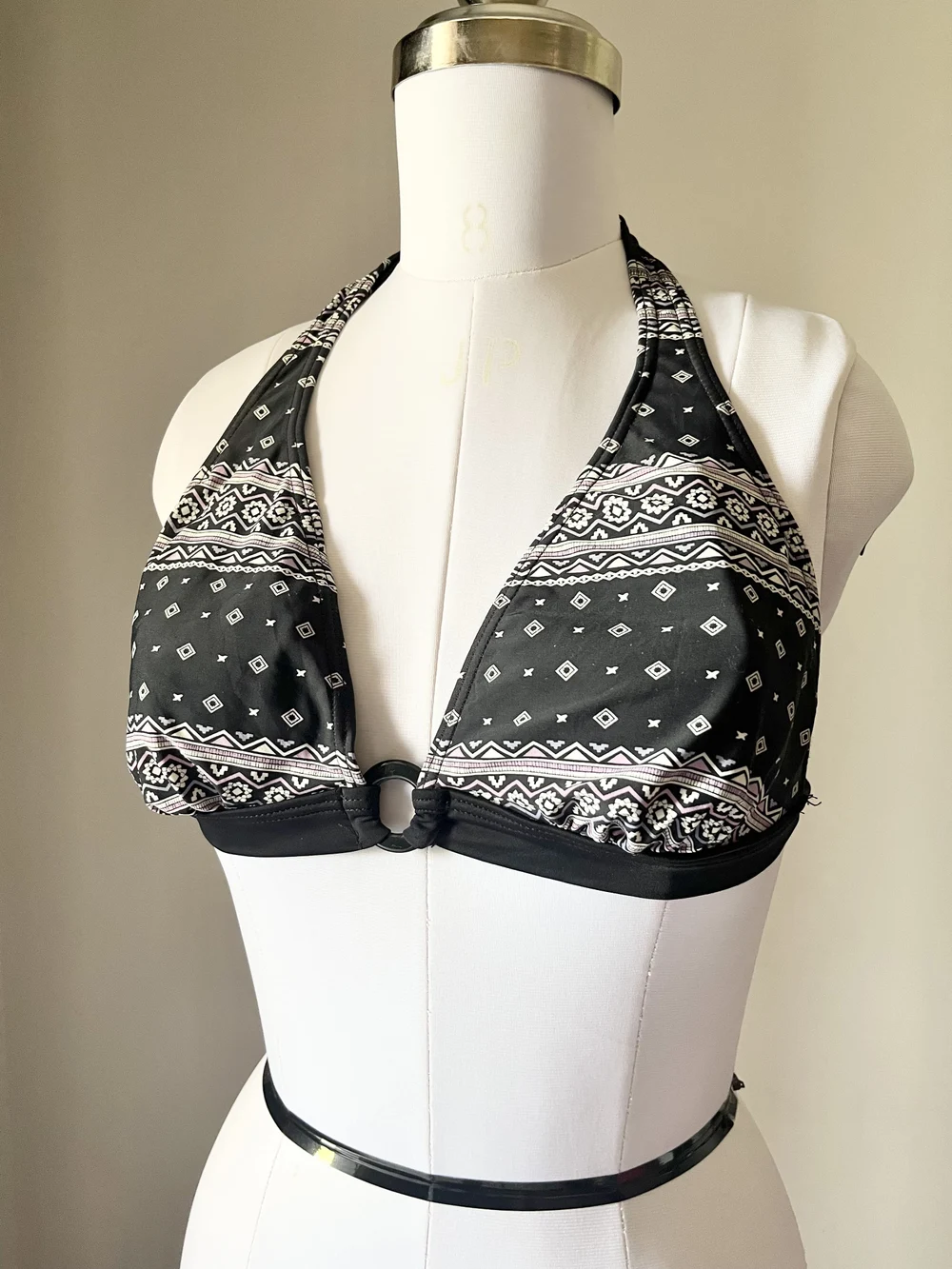 Aztec Print bikini top 
