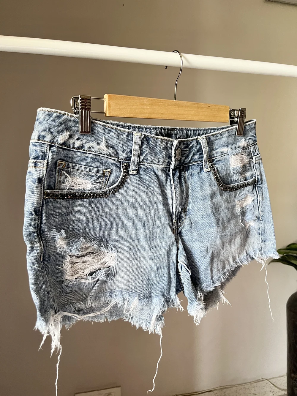 Embellished shorts