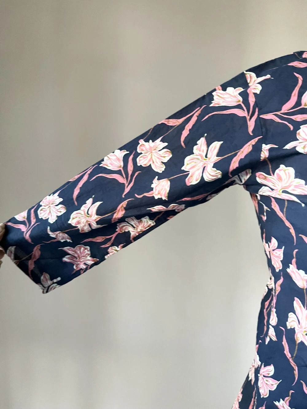 Floral print handmade kurti