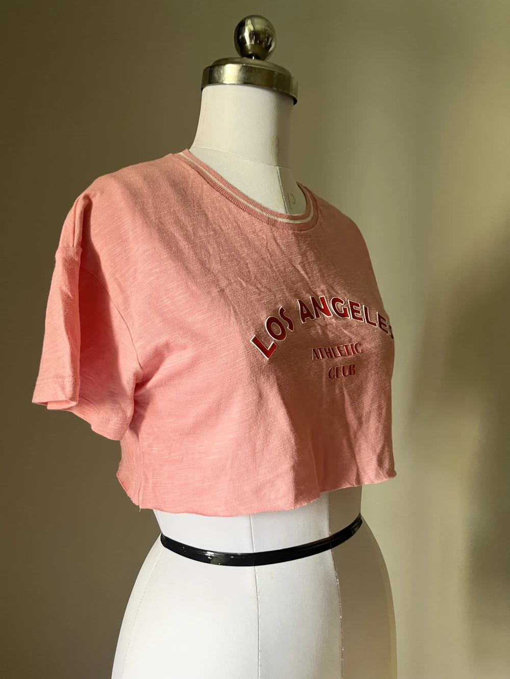 Pink baby tee