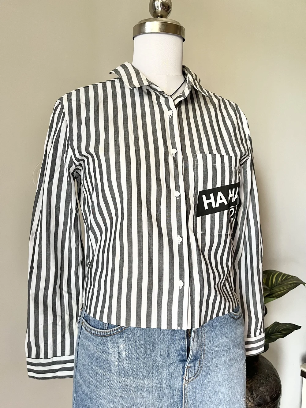Stripe quriky shirt