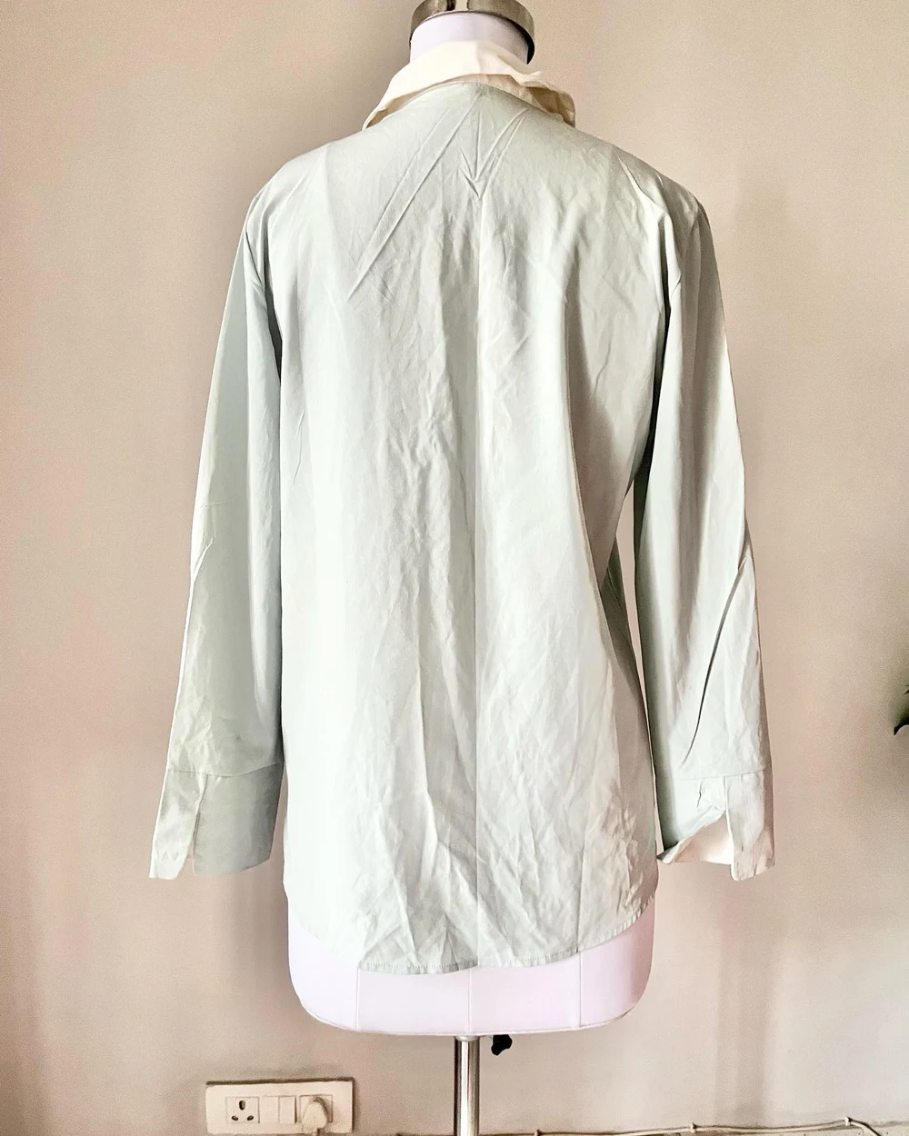 Plain mint green shirt 