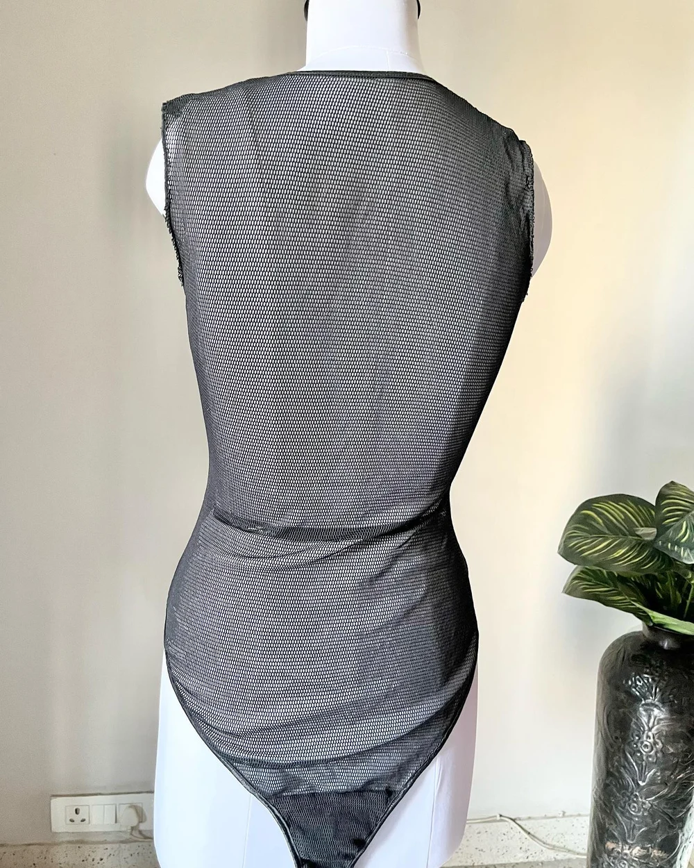 Net sheer bodysuit 🥵🥵