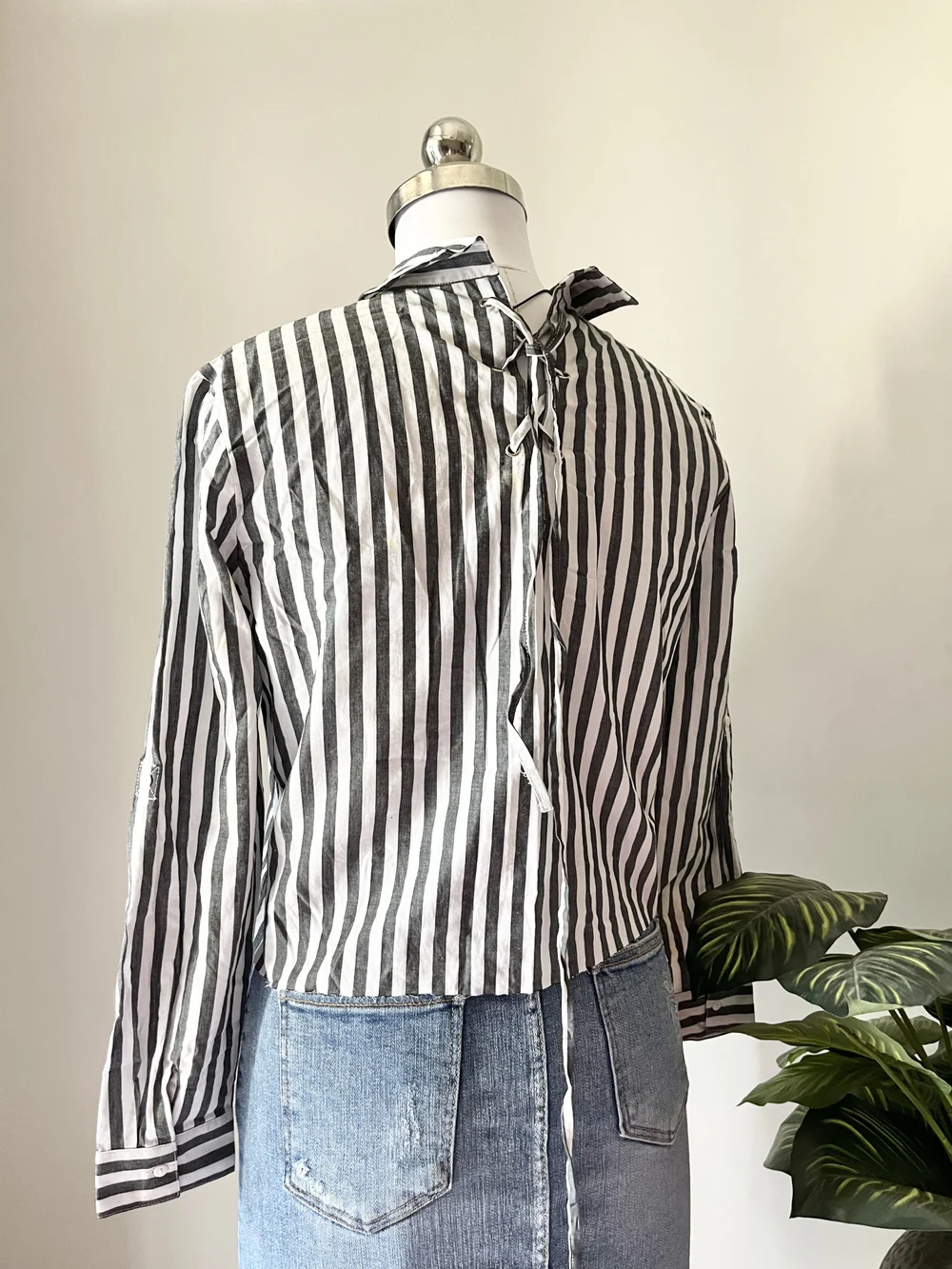 Stripe quriky shirt