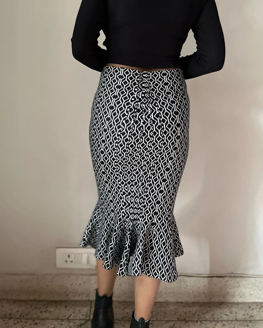 Printed skirt 