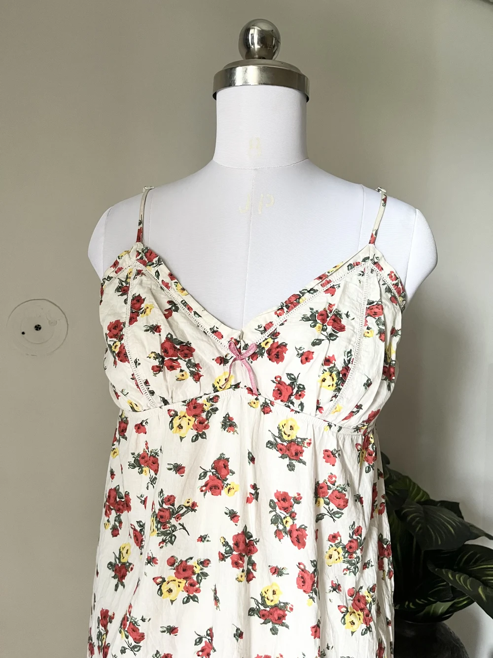 Floral V-neck dress
