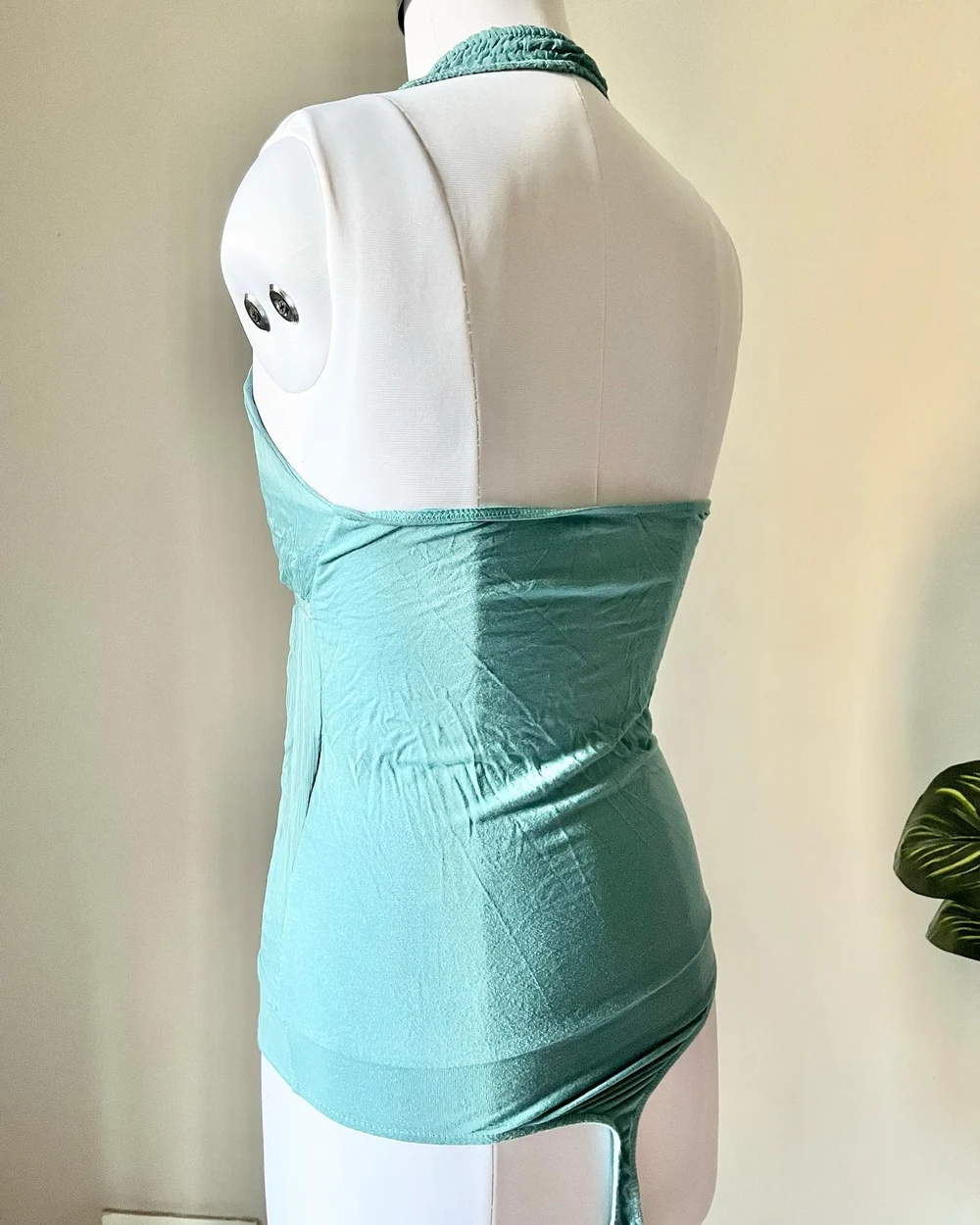 Halter neck bodysuit 