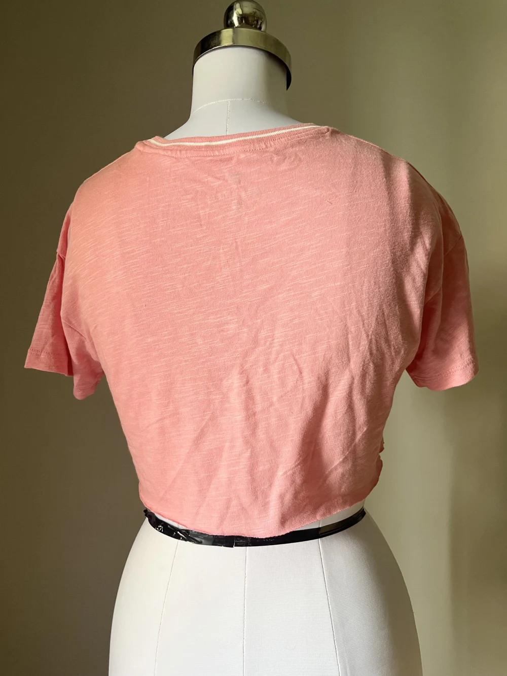 Pink baby tee