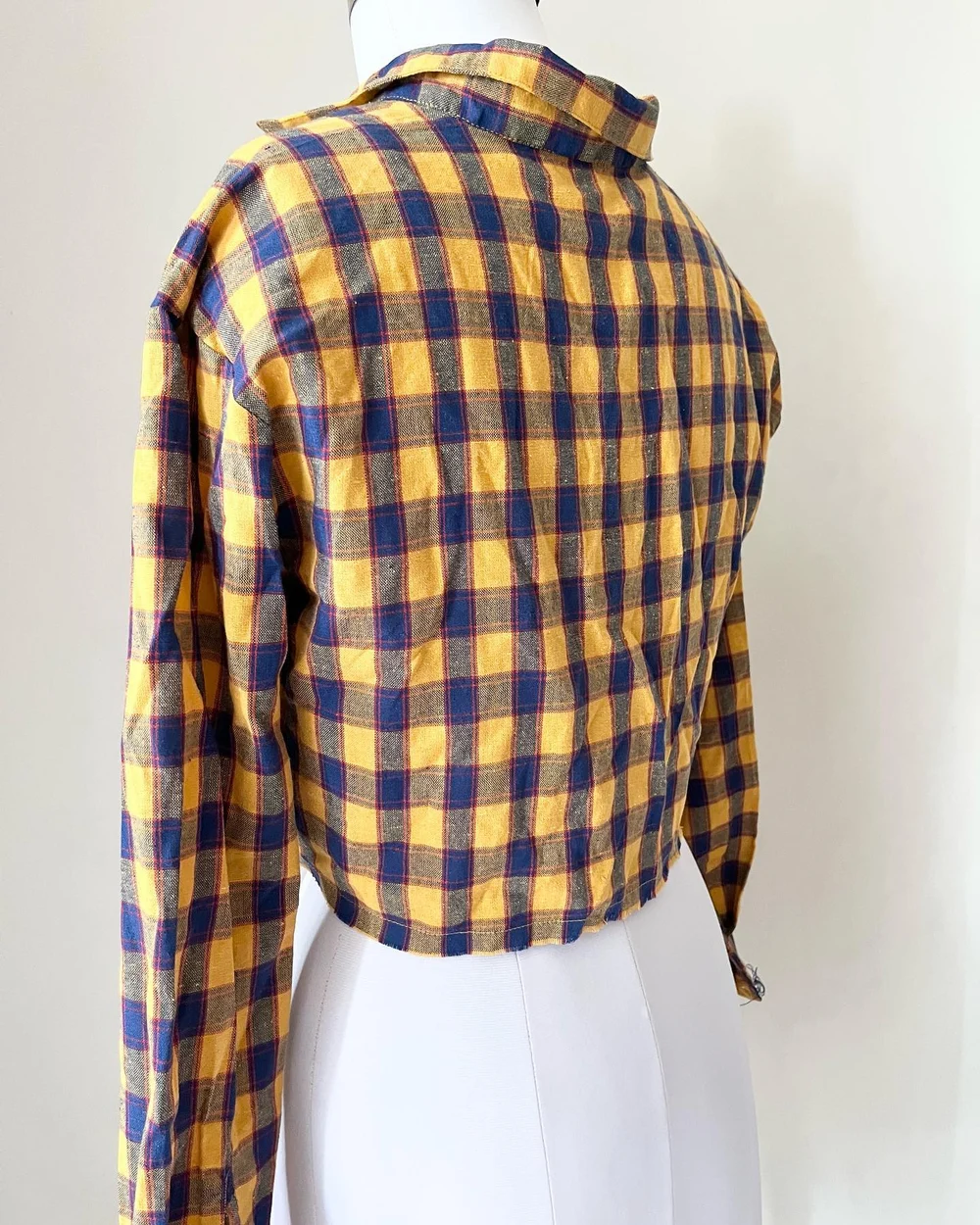 Yellow Checkered shirt 