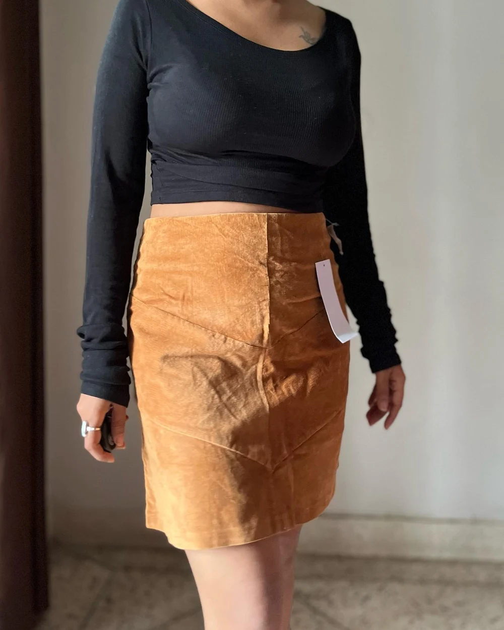 Mustard skirt 