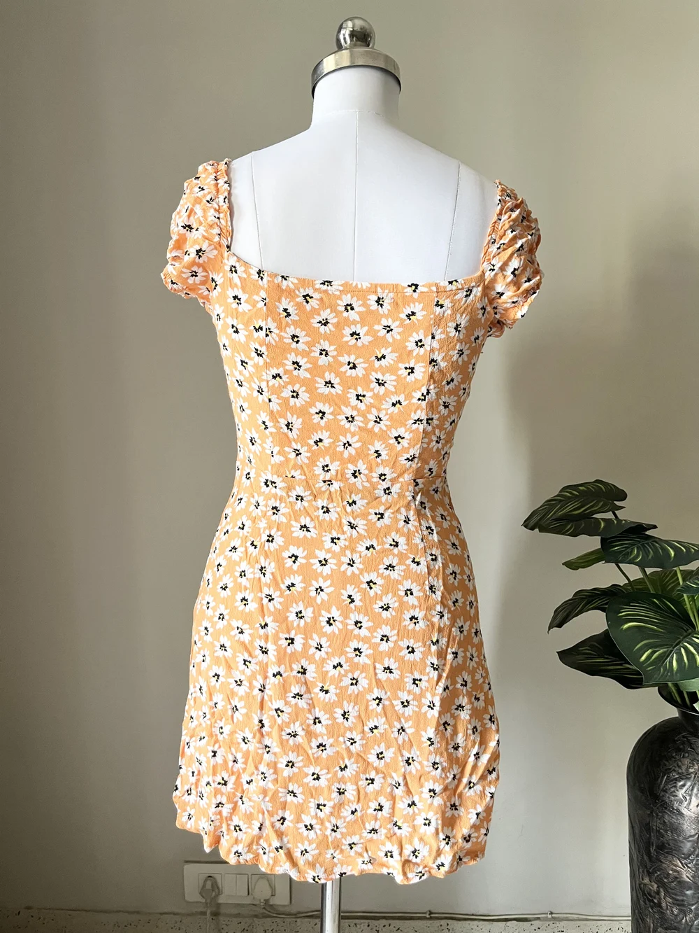 Floral milkmaid dress