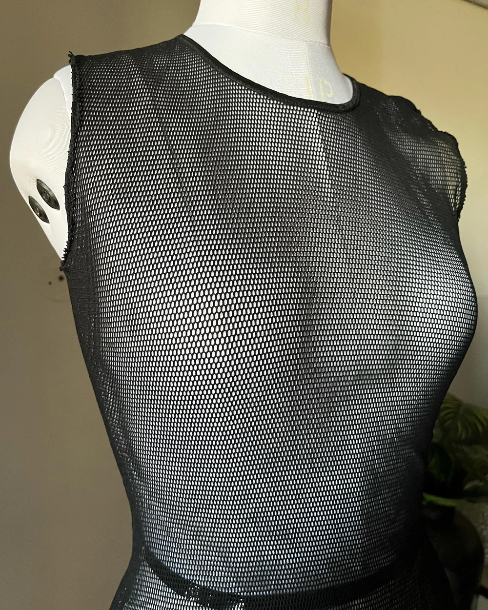Net sheer bodysuit 🥵🥵