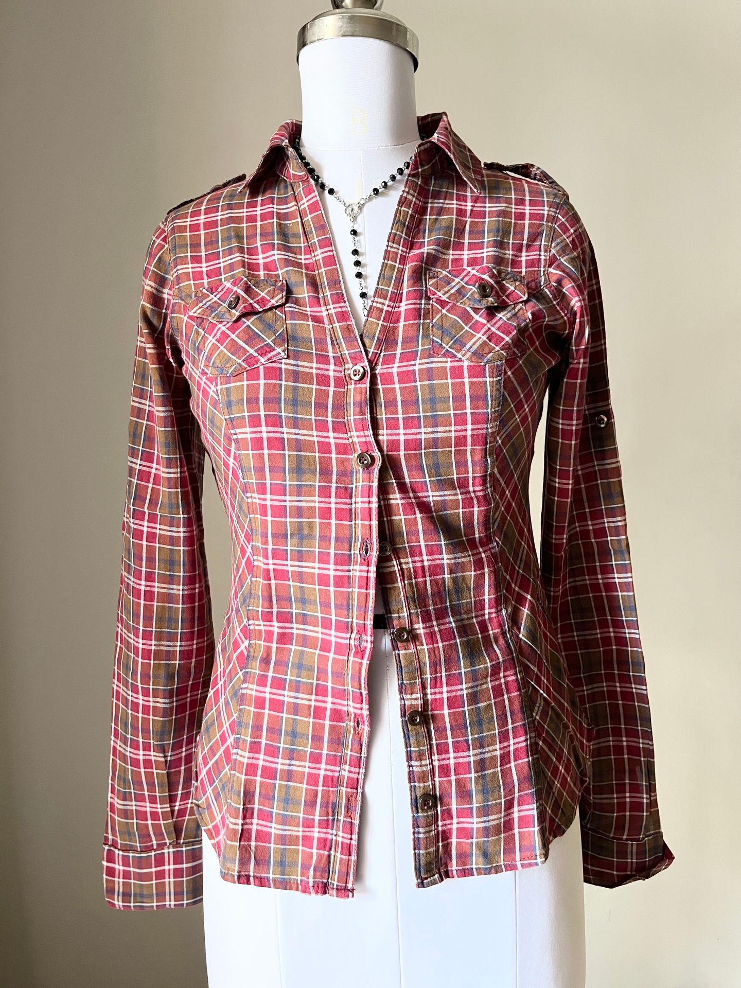 Red checkered Shirt 