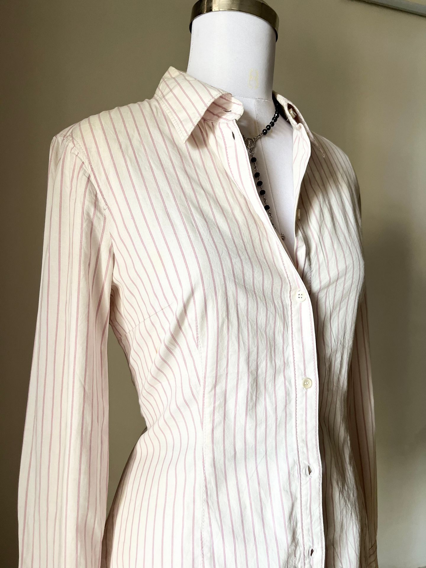 Light pink stripes shirt 