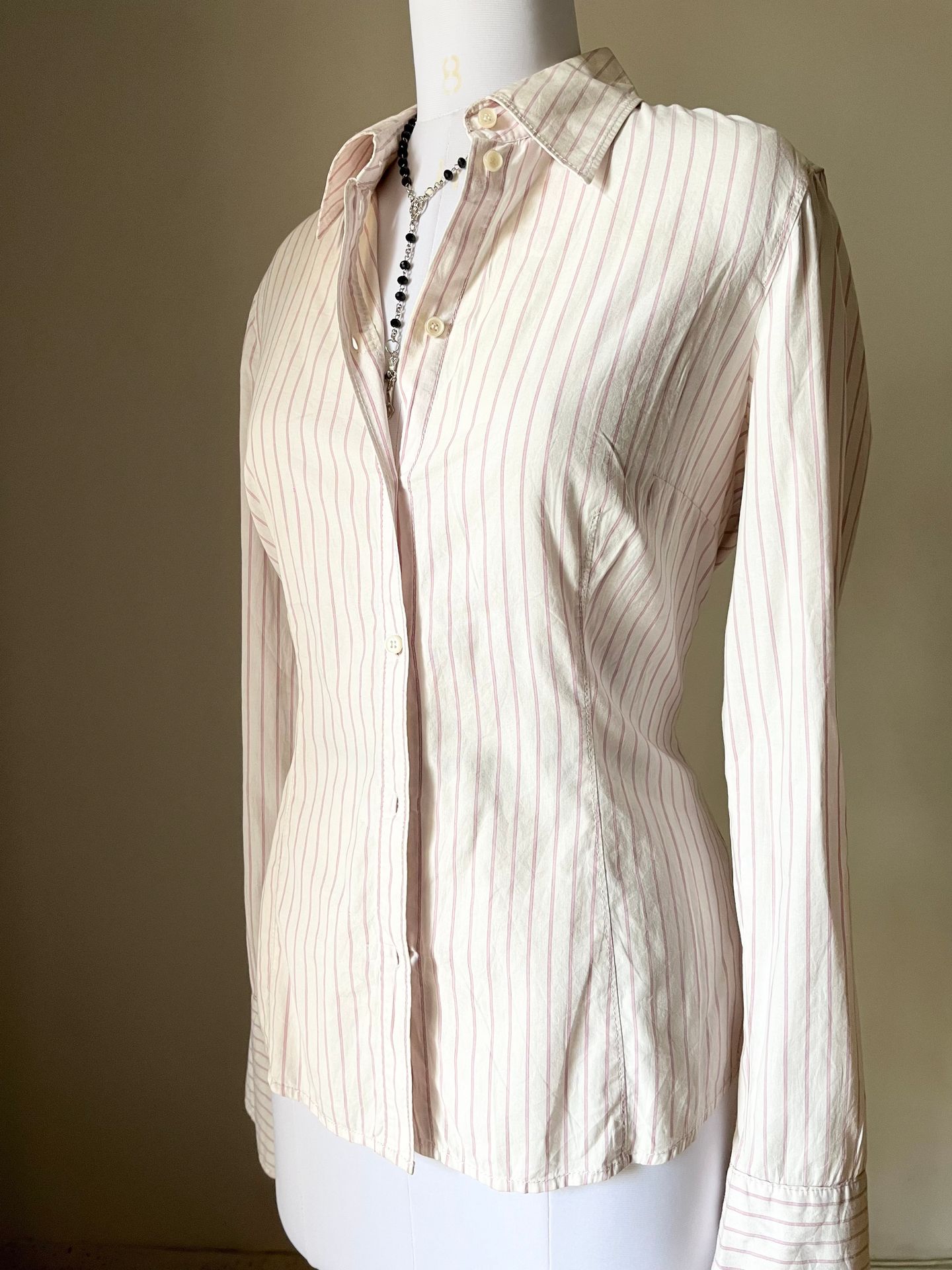 Light pink stripes shirt 