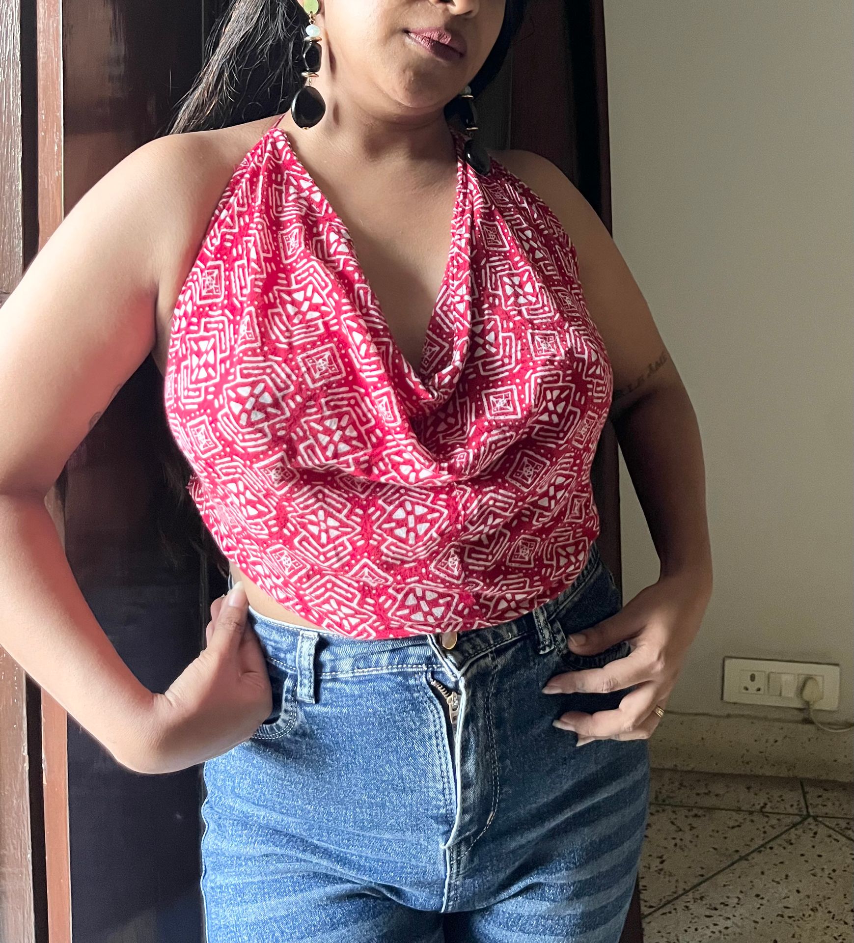 Badhani Print top